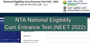 NTA National Eligibility Cum Entrance Test (NEET 2022)