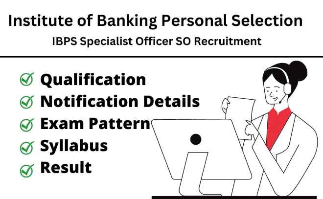 IBPS Specialist Officer SO Recruitment
