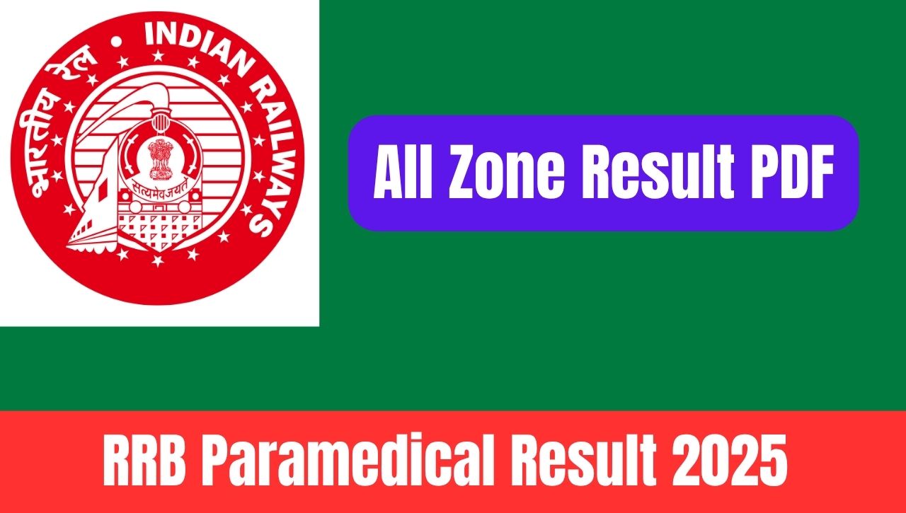 RRB Paramedical Result 2025