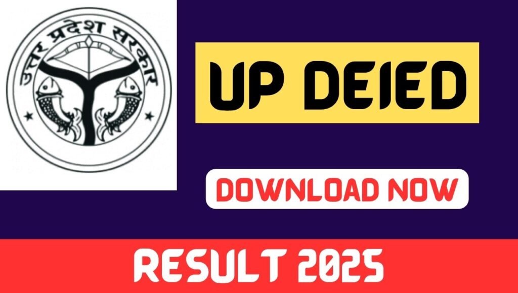 UP DEIEd Result 2025