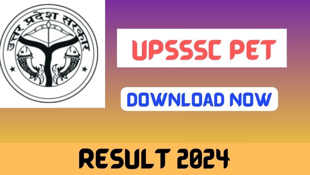 UPSSSC PET Result 2024