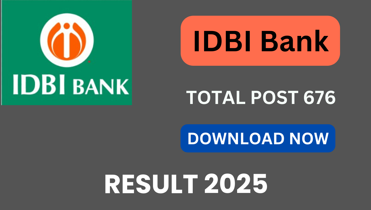 IDBI Bank JAM Result 2025