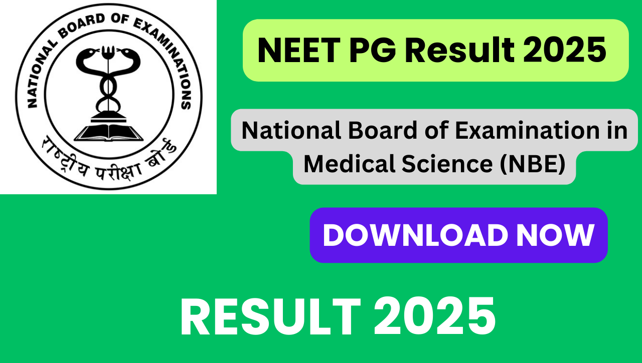 NEET PG Result 2025