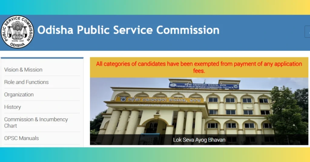 OPSC Post Graduate Teacher Result 2025