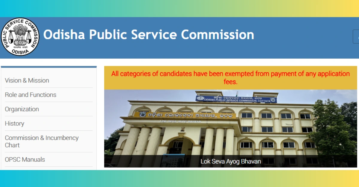 OPSC Post Graduate Teacher Result 2025