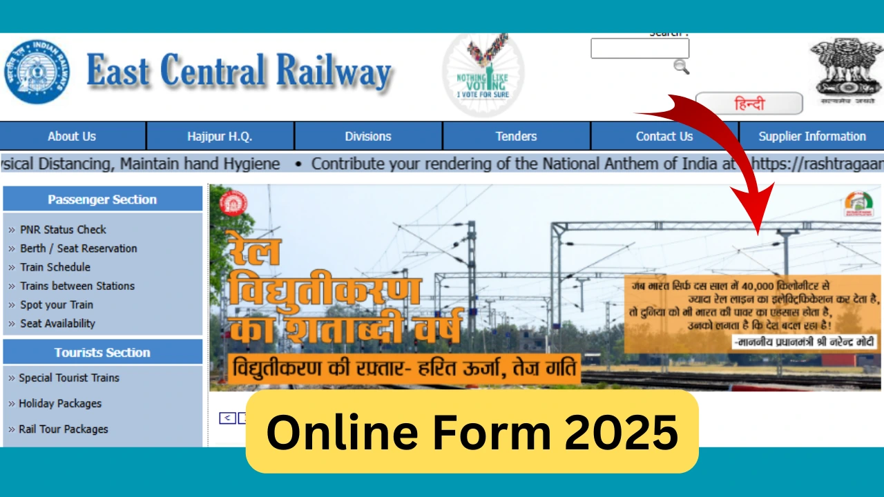 Railway ECR Apprentice Recruitment 2025