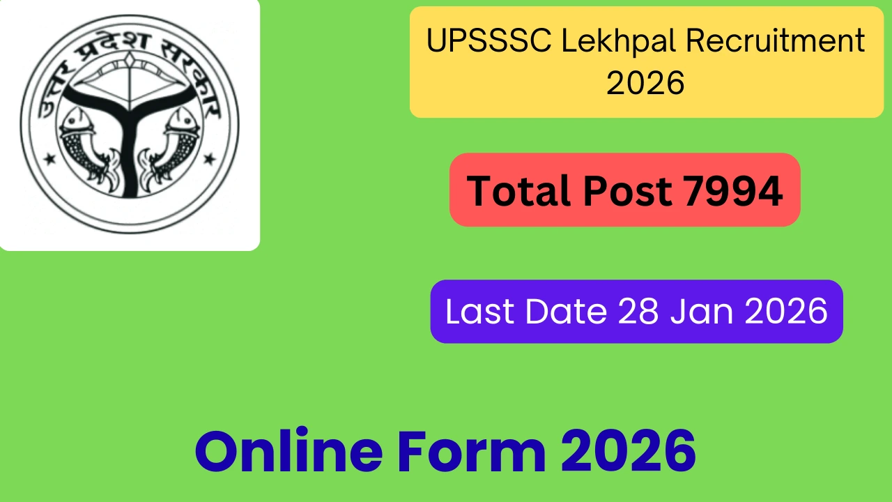 UPSSSC Lekhpal Recruitment 2026
